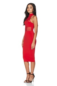 Cherry Tropicana High Neck Shift : Buy on Sale Now