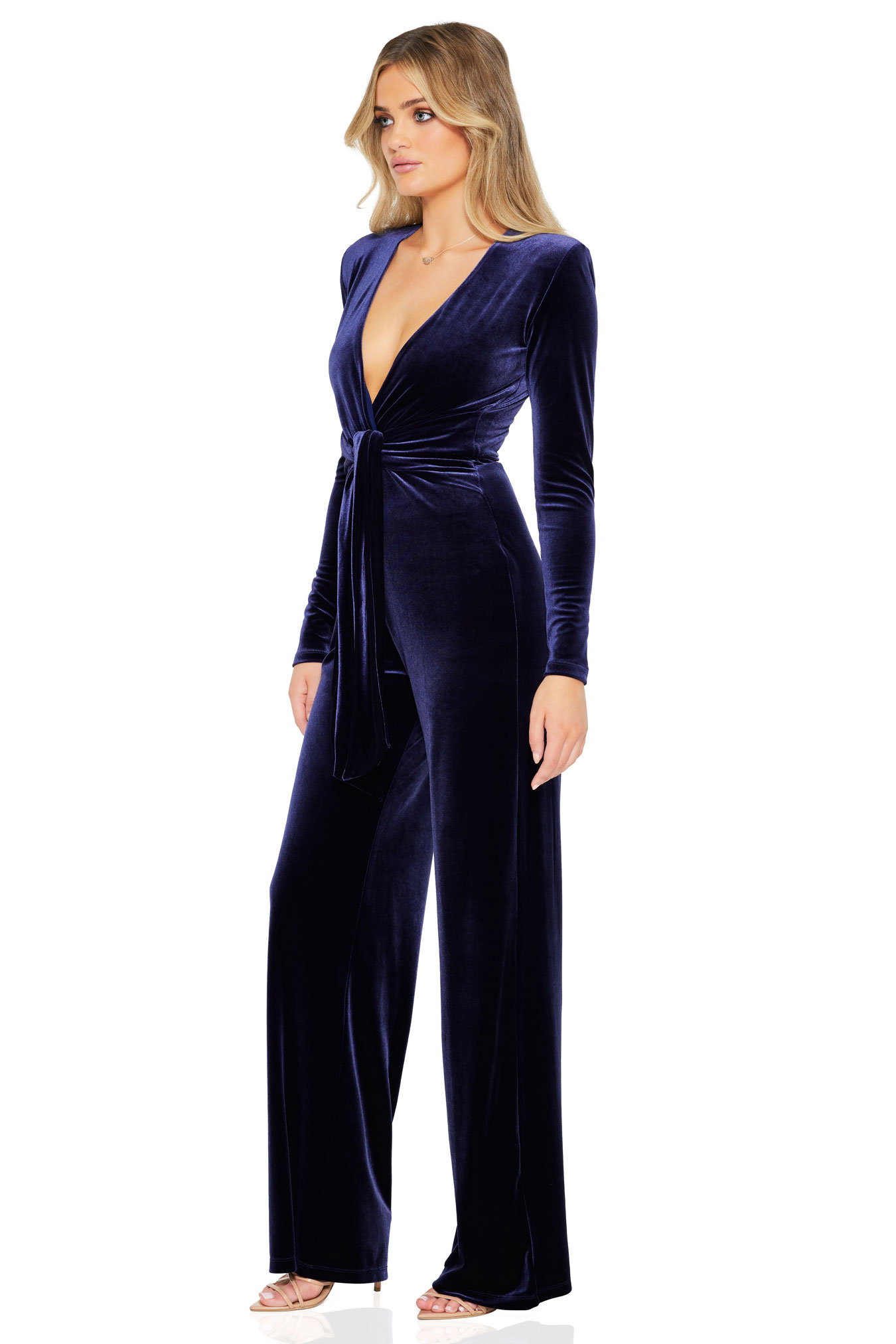 Velvet Jumpsuits and rompers for Women  Lyst