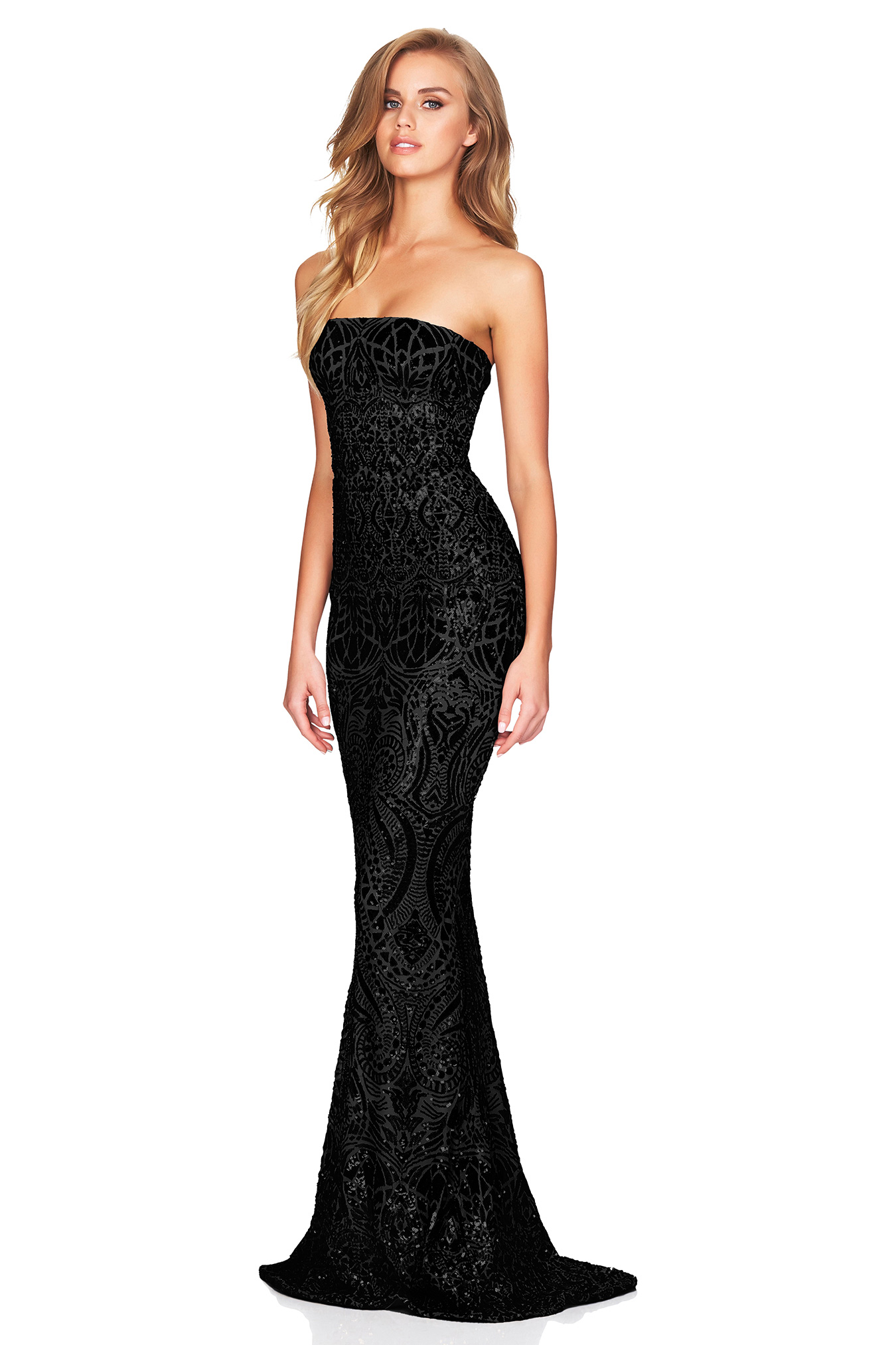 SHANINA STRAPLESS GOWN : Buy on Sale Now