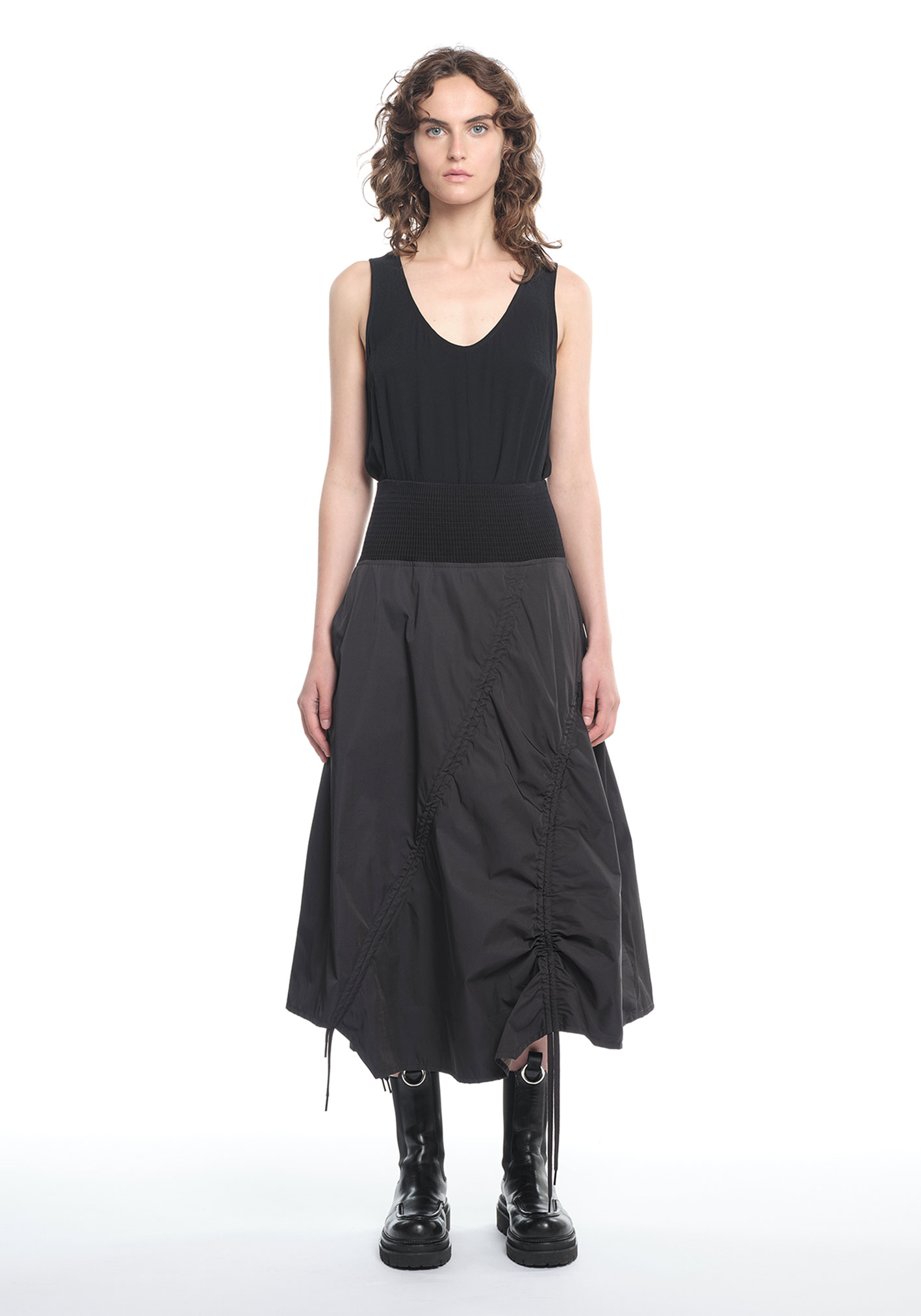 buy the latest Projection Drawcord Skirt online