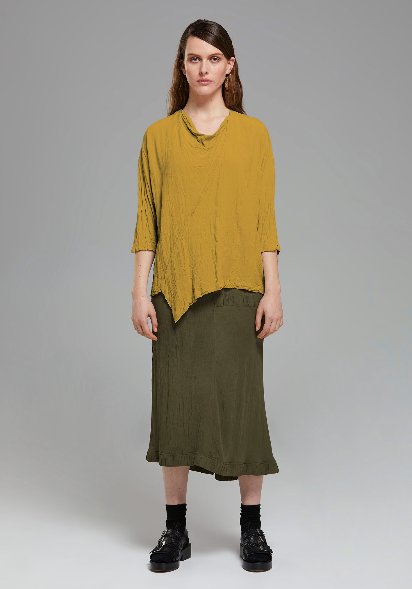 buy the latest Panelled Asymm Top online