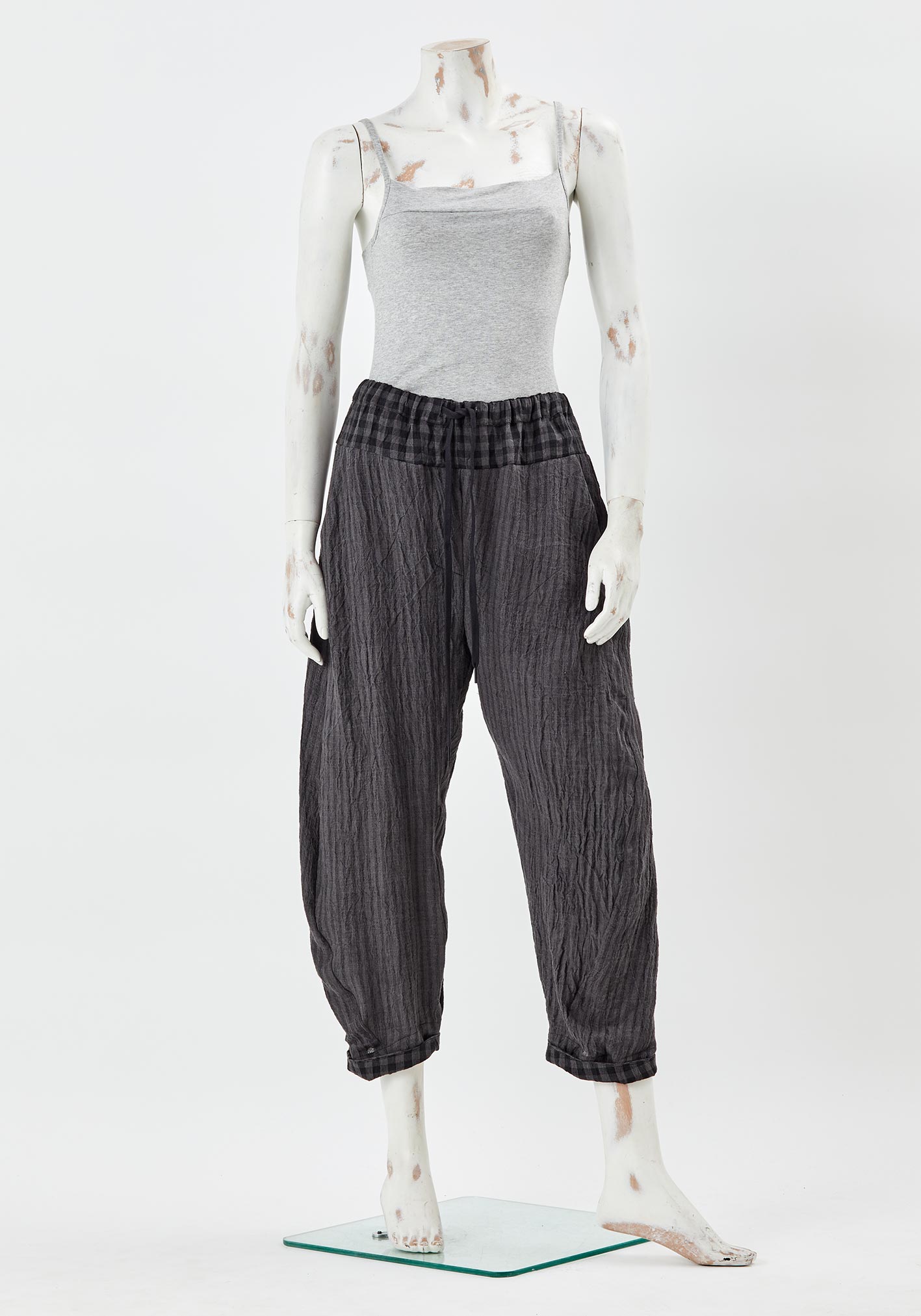 buy the latest Pull On Curve Leg Pant - 3 Qtr Drawcord Elastic Waist online