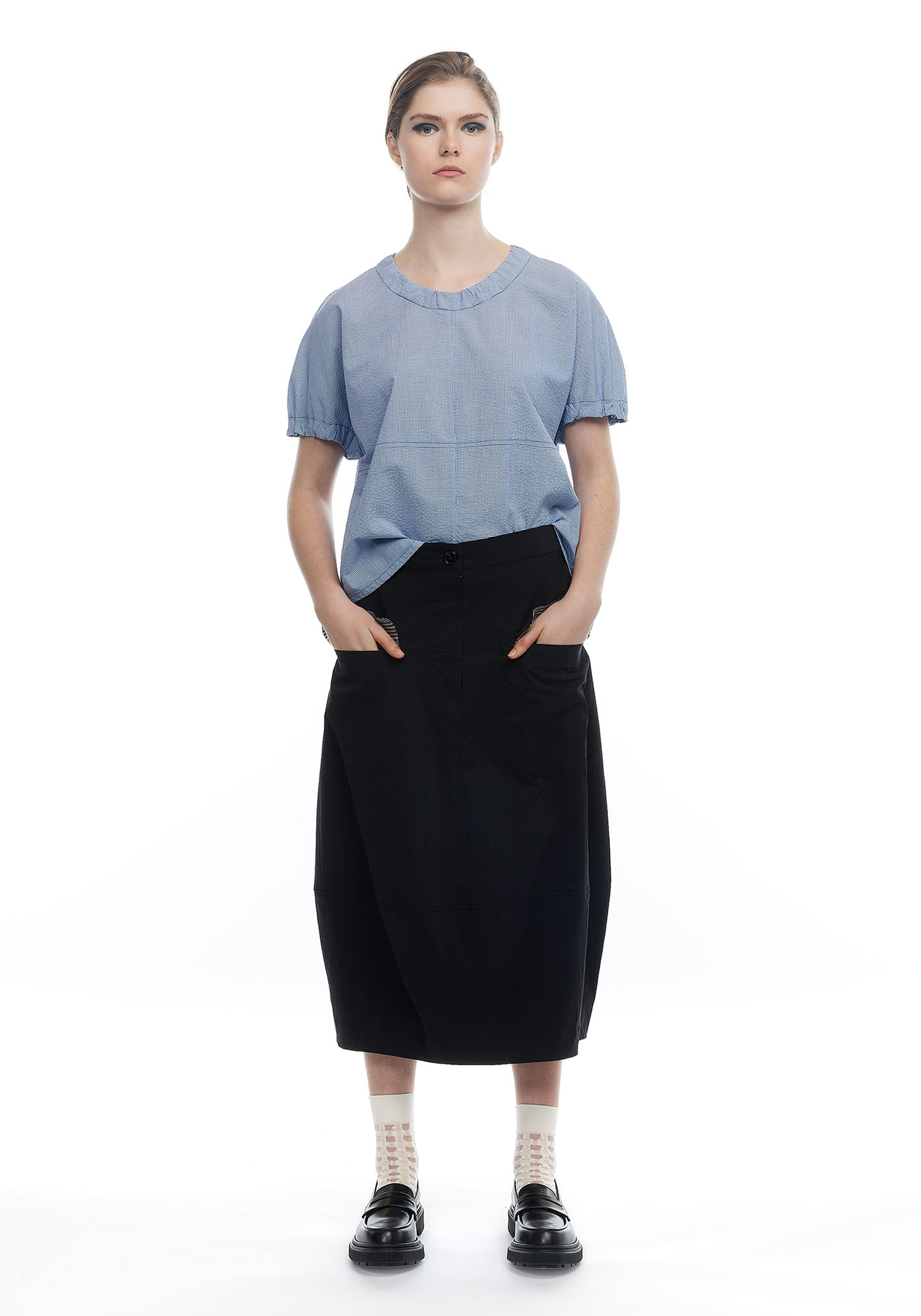 buy the latest Parallel Panel Skirt online
